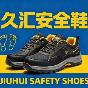 Safety shoes.