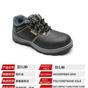 Safety shoes.